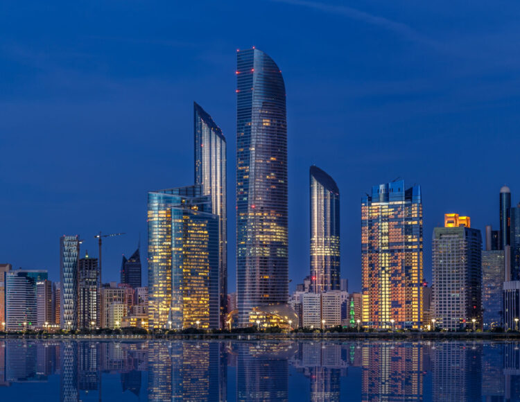 abu-dhabi-seascape-water-front-sunset